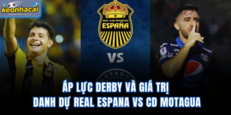 Áp lực derby và giá trị danh dự Real Espana Vs CD Motagua