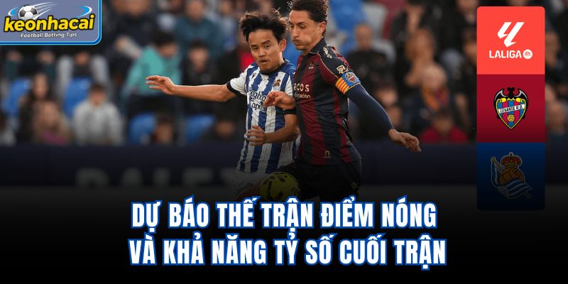 Dự báo thế trận, điểm nóng và khả năng tỷ số cuối trận