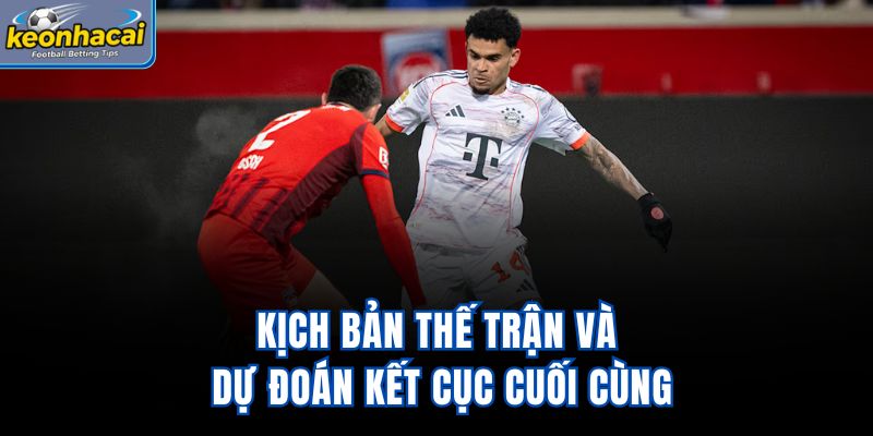 Kịch bản thế trận và dự đoán kết cục cuối cùng