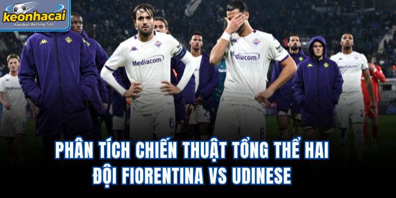 Phân tích chiến thuật tổng thể hai đội Fiorentina vs Udinese